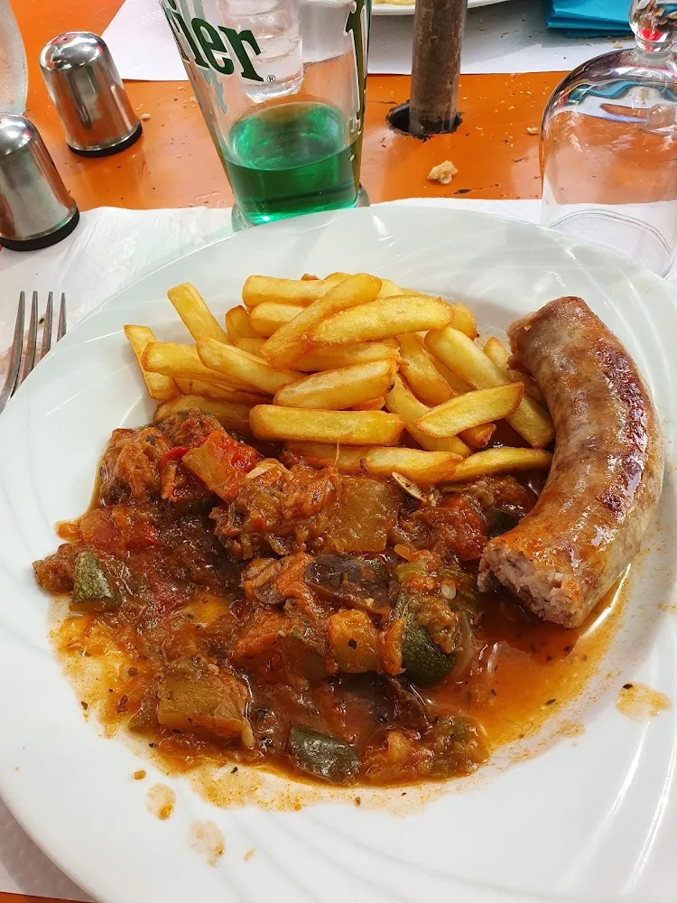 Saucisse Ratatouille